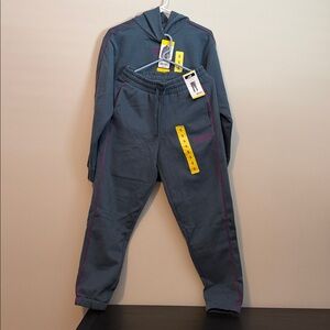 Puma blue with Pink Accents women’s jog set both size small new with tags